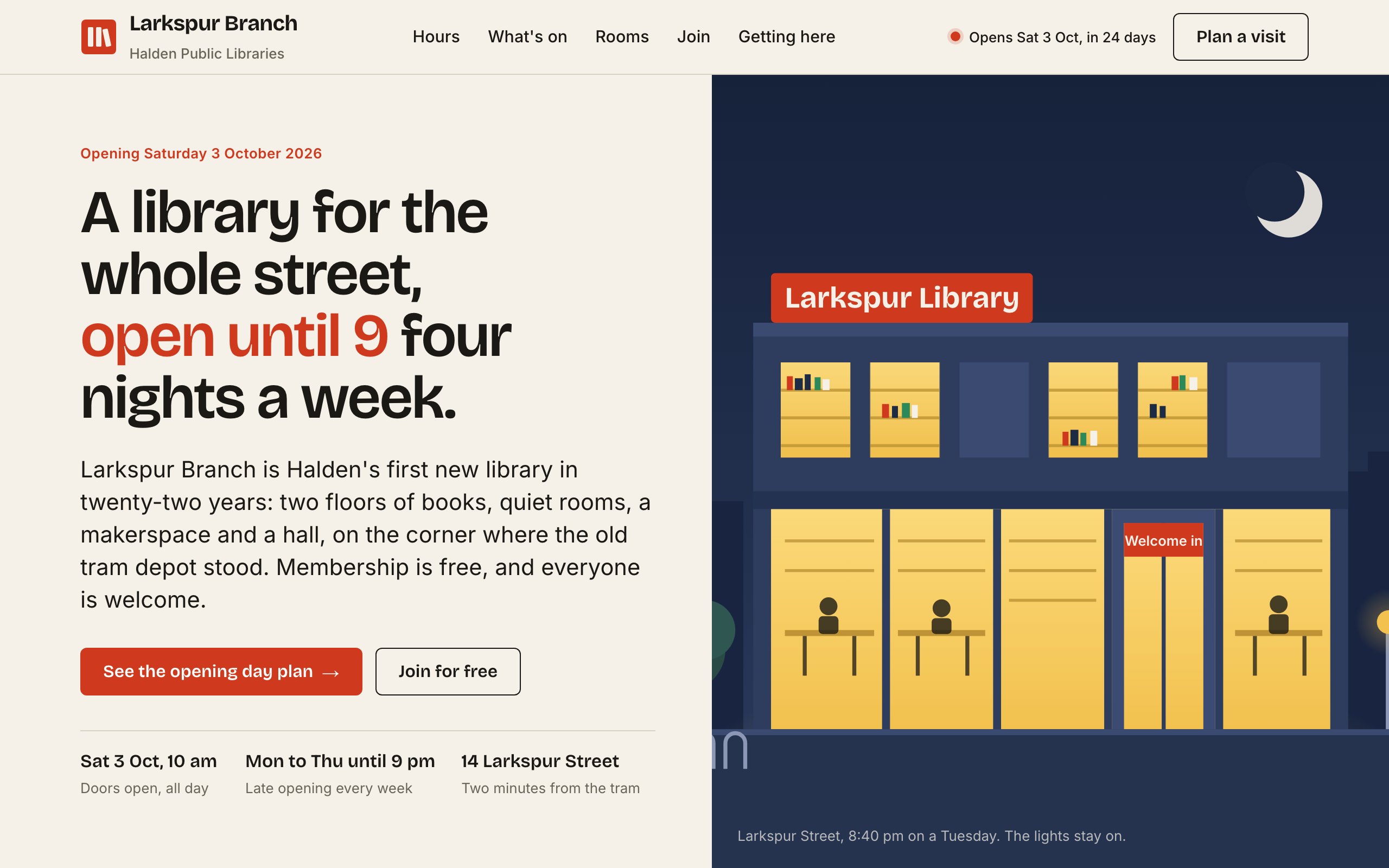 Larkspur Branch Library - preview
